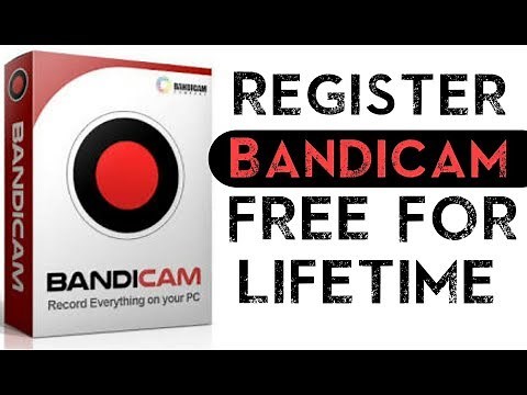 Bandicam registration key and email | How to register bandicam for free | Nasir Iqbal Official