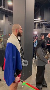 Jiri and Alex backstage 👀 #UFC311 | ESPN MMA