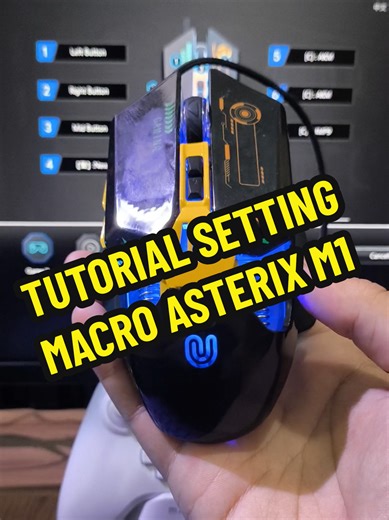 Membalas @riannmlna7tutorial setting macro mouse unitech asterix m1 #carasettingmousemacro #settinganmousemacro #mousemacro #asterixm1 #mousegaming