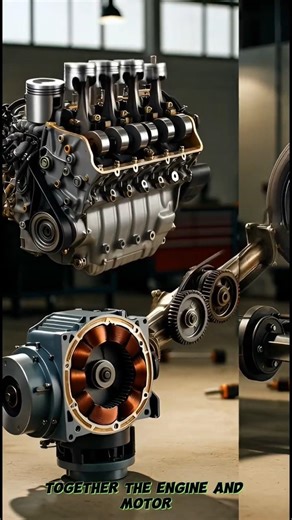 How Electric Motors Work With Gas Engines in Hybrid Cars