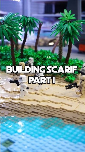 Building Scarif in LEGO | Part 1
