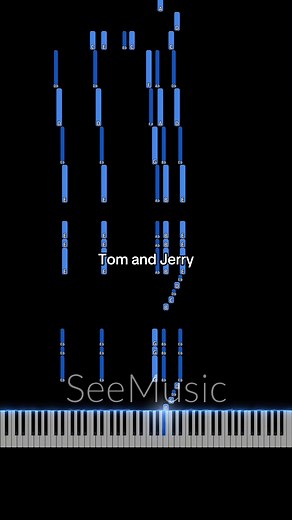 Learn the Tom and Jerry Theme on Piano Easy Tutorial