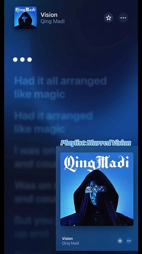 The perfect song for when you’re feeling a little love drunk.😵‍💫💙 #vision #qingmadi #playlist #blurredvision #fyp #musicdiscovery #newmusic #applemusic #playlistcurator #yourmelodyplug #eclecticmelodies