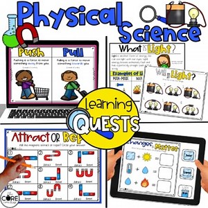 Physical Science Lesson Plans - Matter, Energy, Force Motion, Magnets Activities