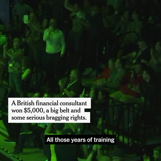 At the Microsoft Excel World Championship in Las Vegas, there was stardust in the air as 12 finance guys vied to be crowned the world’s best spreadsheeter. "This is the Super Bowl for Excel nerds," one attendee said. https://nyti.ms/4gbyuJY | The New York Times