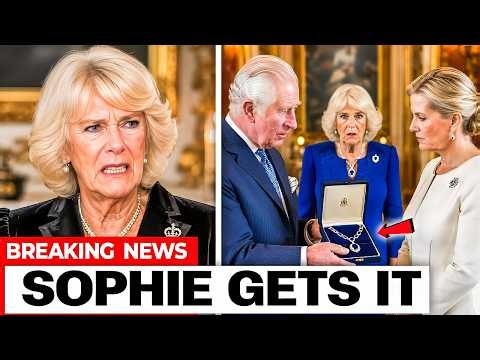 It's Final! King Charles Signs Royal Warrant Transfers Camilla's Sapphire Set To Sophie