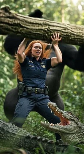 Beauty vs Beast: Woman Defeats Croc