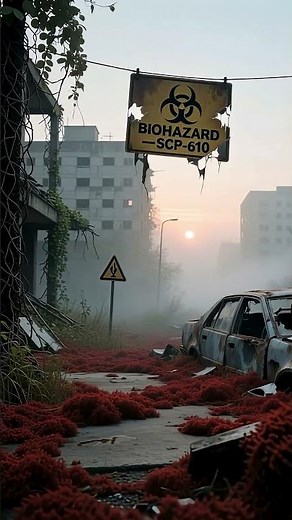 What the city infected by SCP 610 looks like!