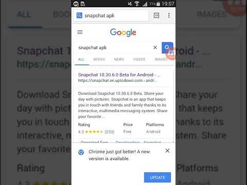 how to download Snapchat with Chrome
