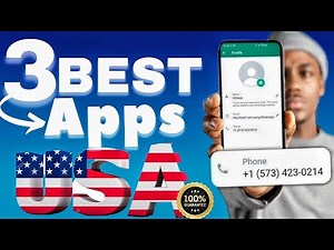 3 Best Apps To Get FREE USA NUMBER 2024 [FREE USA Number]