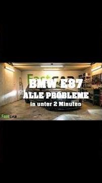 BMW E87 ALL PROBLEMS In under 2 minutes! #bmw #problems #e87 #buyeradvice #e82 #automobiles