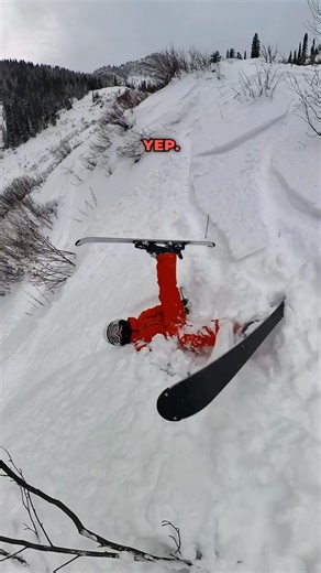 54K views · 86 reactions | Any skier knows getting up in powder can...