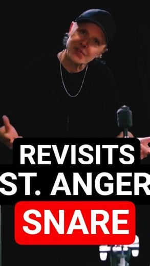LARS ULRICH REVISITS ST. ANGER SNARE AFTER 20+ YEARS #METALLICA #shorts