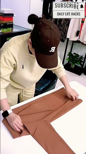 All Clothes Folding Hacks 24 #diyideas #dailyhacks #youtubeshorts #shorts