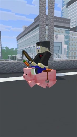 Minecraft Pig Edit (Why Does This Go Hard?) #minecraft #caredit #pig #oink