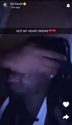 Kai Cenat Emotional Snapchat Story After Gigi Cheating