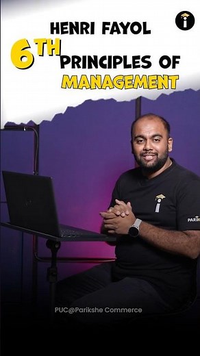 💡 Learn Henri Fayol's Principles the Easy Way! 📖 2nd PUC Business Studies Hack