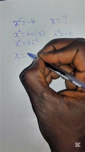 Équation à solution complexe.Déterminer x #find x #equalion #solution #complexe #maths.