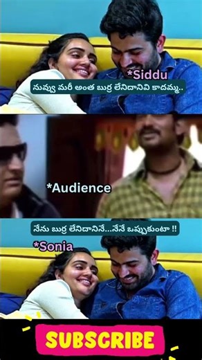 Sidhu and sonia comedy in mad for each other telugu show #telugutrolls #madforeachother #memes