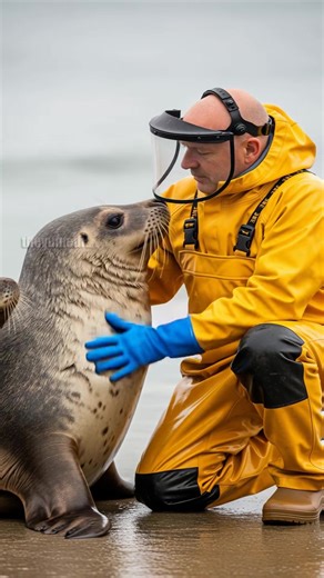 Squid Infested Seal Gets A Second Chance At Life! #rescue #animals #family | Obat Wasir Ambeien Ambejoss