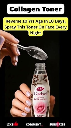 Rice Clove Rosewater Collagen Toner #chotaalivlogs​ #beauty​tips​ #cosmetics​​ #makeup​​ #shorts​​