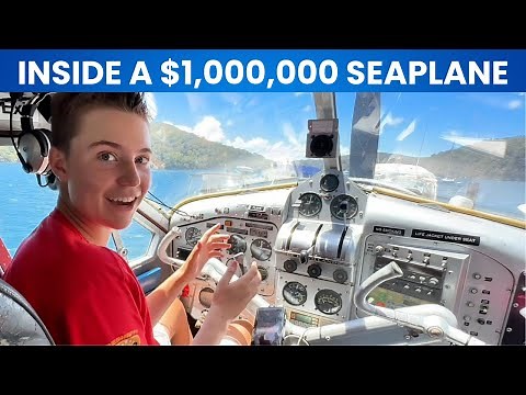 Inside a $1 million Seaplane. AMAZING de Havilland Beaver Float Plane