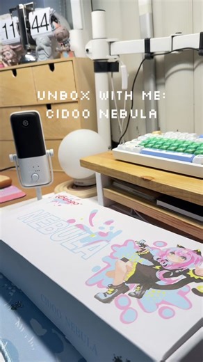 that blue and cream aesthetic tho 😩💕 Cidoo Nebula 65% Abs Plastic Triple Connectivity, Supports both Windows and Mac 💕 #cidoonebula #unboxingvideos #keebs #keyboard #asmr #backlitkeyboard #keyboardasmr #keyboardunboxing #cidoo #keyboardasmrunboxing #deskupgrades #desksetup #studentdesksetup #mydesksetup #deskessentials