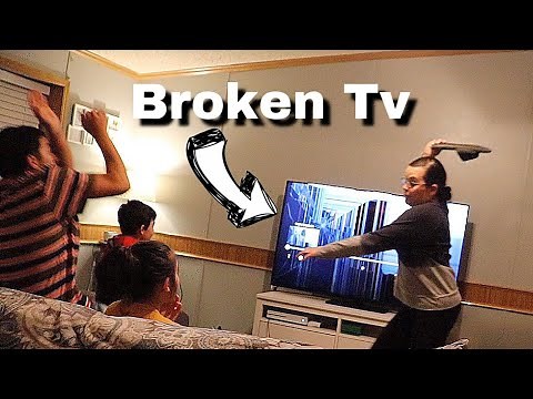 “BROKEN TV PRANK ON MOM!” SHE GOES CRAZYYY!****
