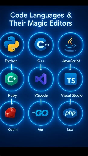 Top Programming Languages & Their Best Code Editors