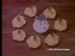 Pizza Hut Disney's Beauty and the Beast Promo Commercial (1992)