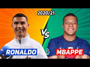 Cristiano Ronaldo vs Kylian Mbappe [Stats comparison] | 2020/21 | June | Battle #4