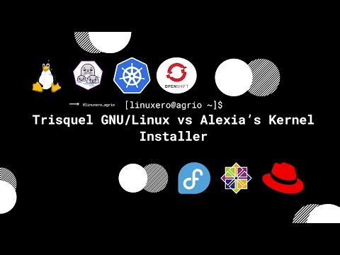 Trisquel GNU/Linux vs Alexia's Kernel Installer