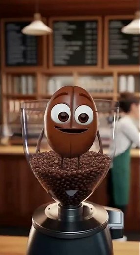 The Coffee Bean’s Big Adventure | Funny Animated Short for Kids & Adults