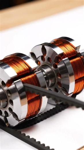 2100W Twin Rotor Magnetic Generator Dual Coil Output System