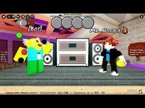 Me playing funky friday (dream battles , bloodshed)