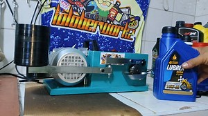 OIL FRICTION TEST = LUBREX RUSH 4T 10W 60 | Loloberworks