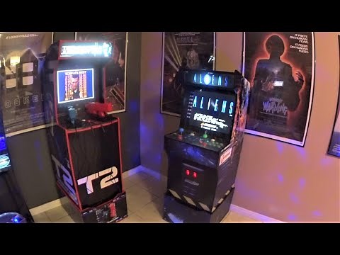 Arcade Room Tour Feb 2022 - Terminator 2, Aliens