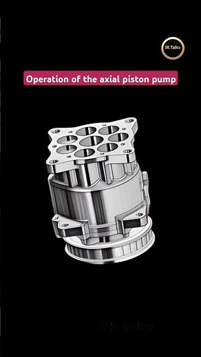Operation of the Axial piston pump . #mechanicalengineering #catia #mechanical #manufacturing