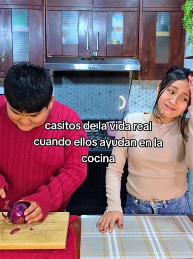 casitos de la vida real cuando ellos ayudan en la cocina #Viral #fyp #reelsviral #casitosdelavidareal #lafamiliapaz