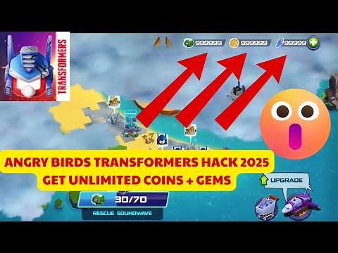 Angry Birds Transformers HACK Apk Terbaru 2025 - Unlimited Coins & Gems ON IOS/ANDROID