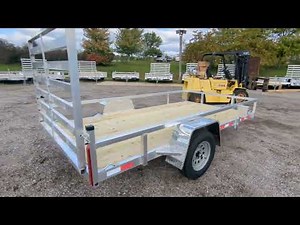 Silver Ox 6x12 HD Aluminum Utility Trailer - AAA Trailer - Howell MI