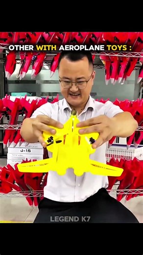 other with aeroplane toys VS but this man ☠️ #shorts