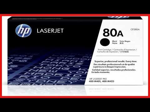 Original HP 80A Black Toner Cartridge Review: Reliable, Eco-Friendly Printing for Your Office