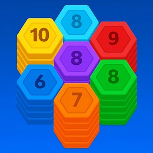 Play Tile Hexa Sort | Free Online  Games. KidzSearch.com