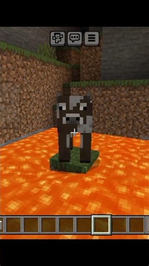 Minecraft Tow Means One Select dog Or Cow only one select #minecraft #shorts #gaming 😔