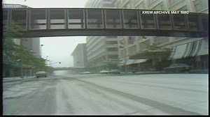 Video: Aftermath of Mount St. Helens eruption in Spokane