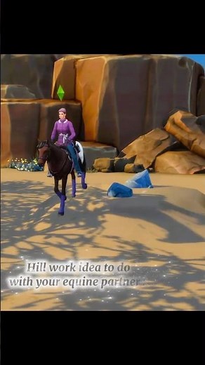Let's Do Some Hill Work! (Sims 4 Horse Ranch) 🐴