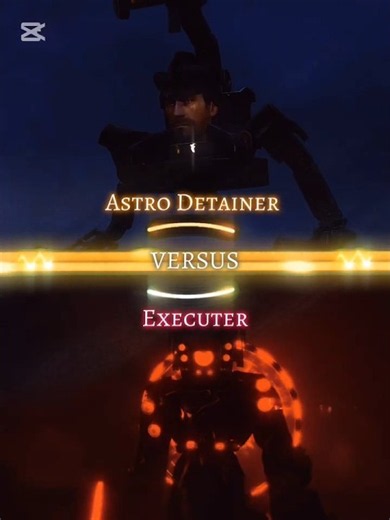 Astro Detainer #vs Executer || 4k || #skibiditoilet #edit #shorts