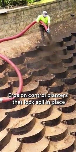 Where there’s a slope there’s potential for erosion. Get ahead of it and terrace your hillside.