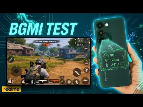 Realme C83 BGMI Testing || Best Gaming Phone || Tofik Info || 